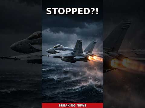 A US Jet Just Stopped a Ship Mid-Sea — Here's What Happened