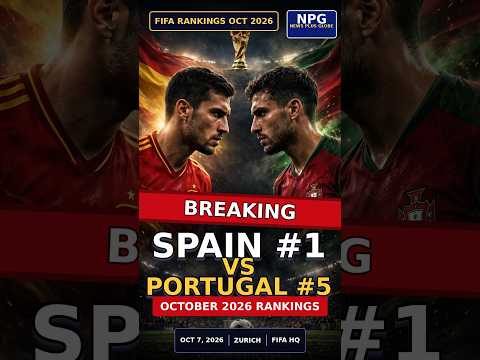 New FIFA Rankings Drop: Portugal Storms Into Top 5!