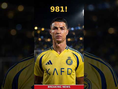 Ronaldo Hits 981 — But Missiles Nearly Stopped the Game